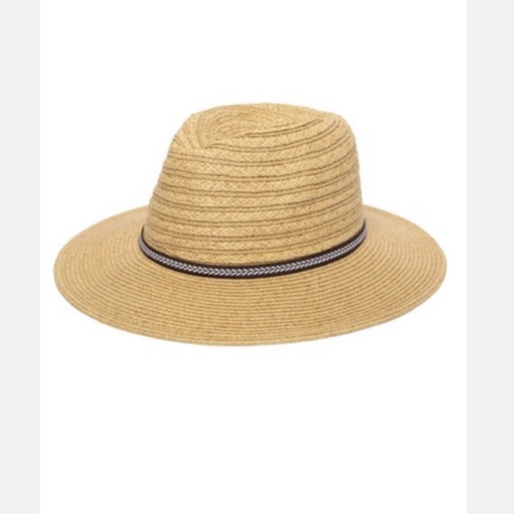 San Diego Hat Co CA Men's Natural Tan Raffia Straw Sun Hat